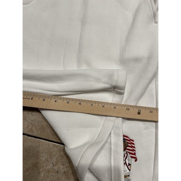 Polo Ralph Lauren Shorts Mens 4XB Team USA Flag Olympic Bear Fleece Sweat NEW - Picture 7 of 9